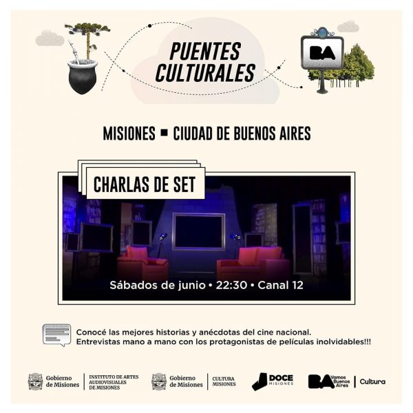 Flyer promocional Charlas de Set