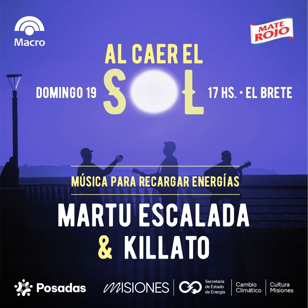 Martu Escalada y Killato: rock y música urbana este domingo “Al caer el ...