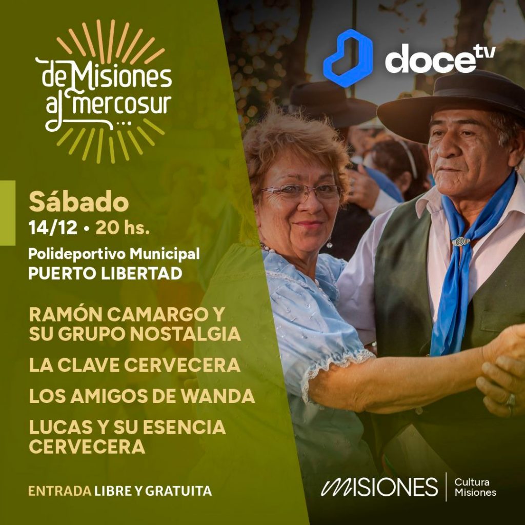 Agenda Cultural Misiones del 12 al 15 de diciembre imagen-56