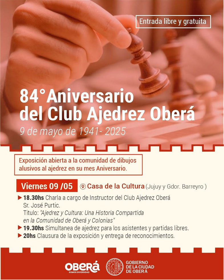 Agenda Cultural Misiones del 8 al 11 de mayo 29 Agenda Cultural Misiones del 8 al 11 de mayo imagen-28