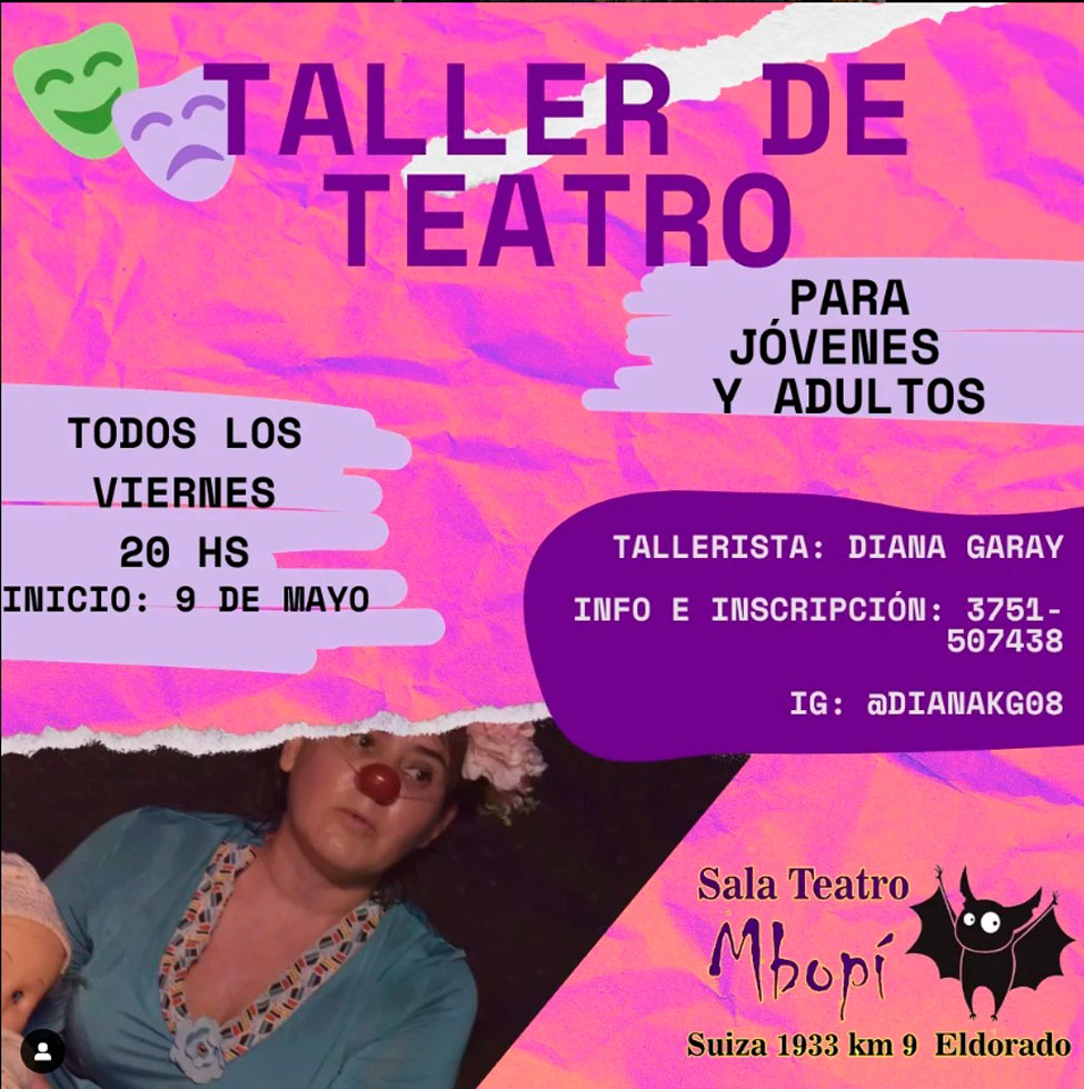 Agenda Cultural Misiones del 8 al 11 de mayo 39 Agenda Cultural Misiones del 8 al 11 de mayo imagen-38