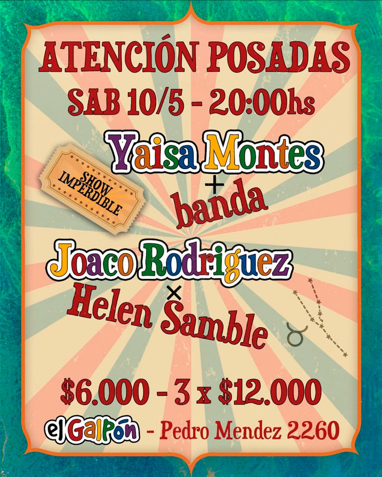 Agenda Cultural Misiones del 8 al 11 de mayo 59 Agenda Cultural Misiones del 8 al 11 de mayo imagen-58