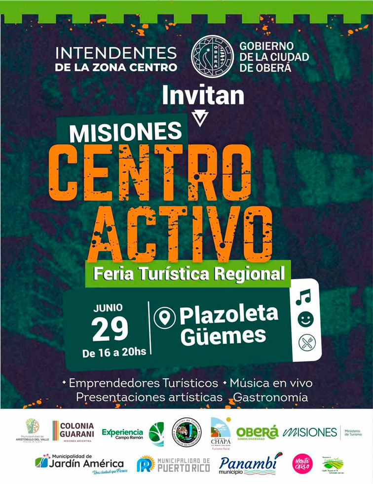 Agenda Cultural Misiones del 26 al 29 de junio 57 Agenda Cultural Misiones del 26 al 29 de junio imagen-56
