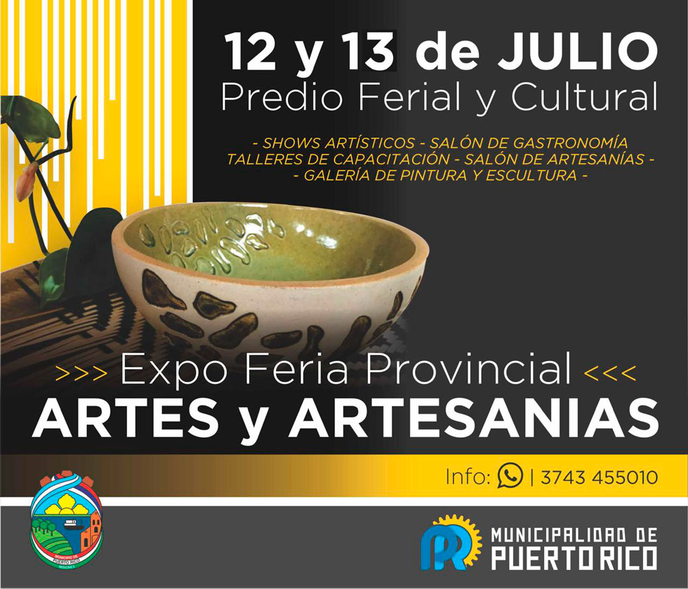 Agenda Cultural Misiones del 10 al 13 de julio 9 Agenda Cultural Misiones del 10 al 13 de julio imagen-8