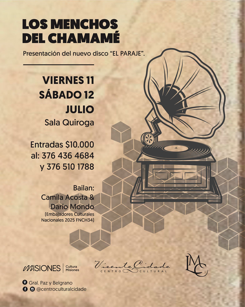 Agenda Cultural Misiones del 10 al 13 de julio 13 Agenda Cultural Misiones del 10 al 13 de julio imagen-12