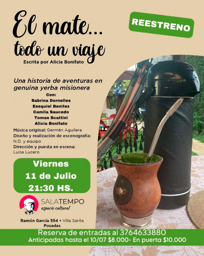 Agenda Cultural Misiones del 10 al 13 de julio 29 Agenda Cultural Misiones del 10 al 13 de julio imagen-28