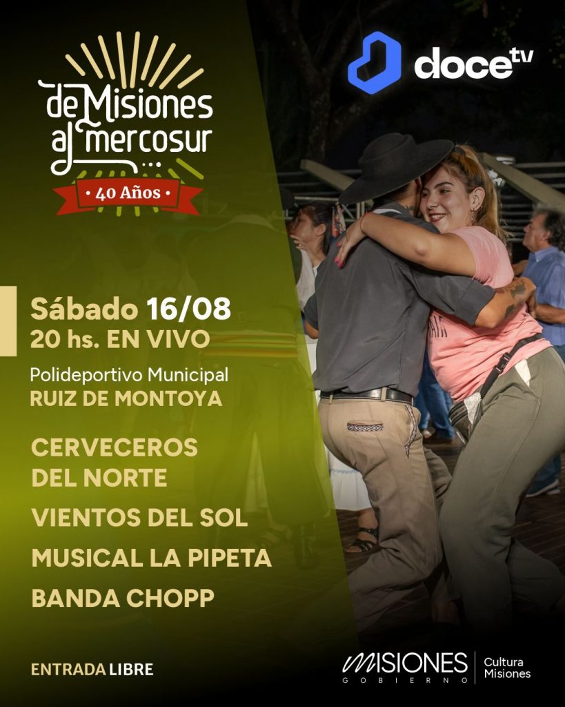 Agenda Cultural Misiones del 14 al 17 de agosto imagen-16