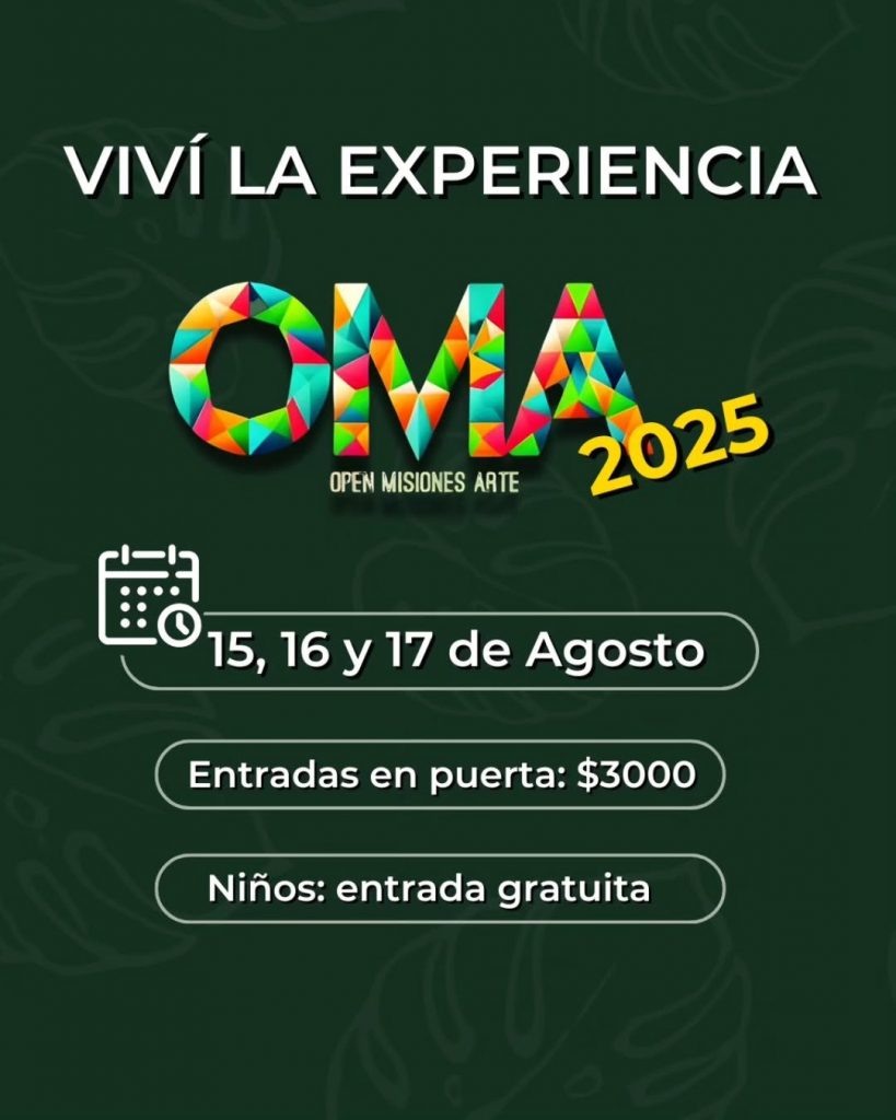 Agenda Cultural Misiones del 14 al 17 de agosto imagen-26