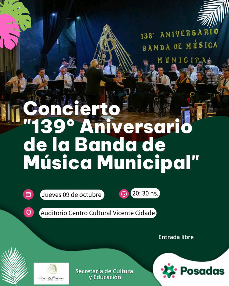 Agenda Cultural Misiones del 9 al 12 de octubre 29 Agenda Cultural Misiones del 9 al 12 de octubre imagen-28