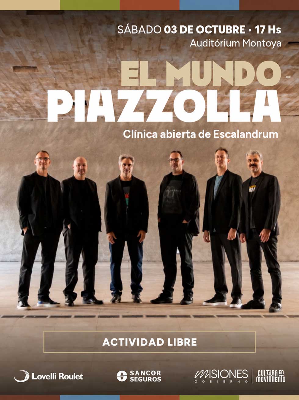 El mundo Piazzolla: clínica abierta de Escalandrum en el Montoya imagen-6